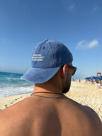 Stop Dating Blue Washed Cap