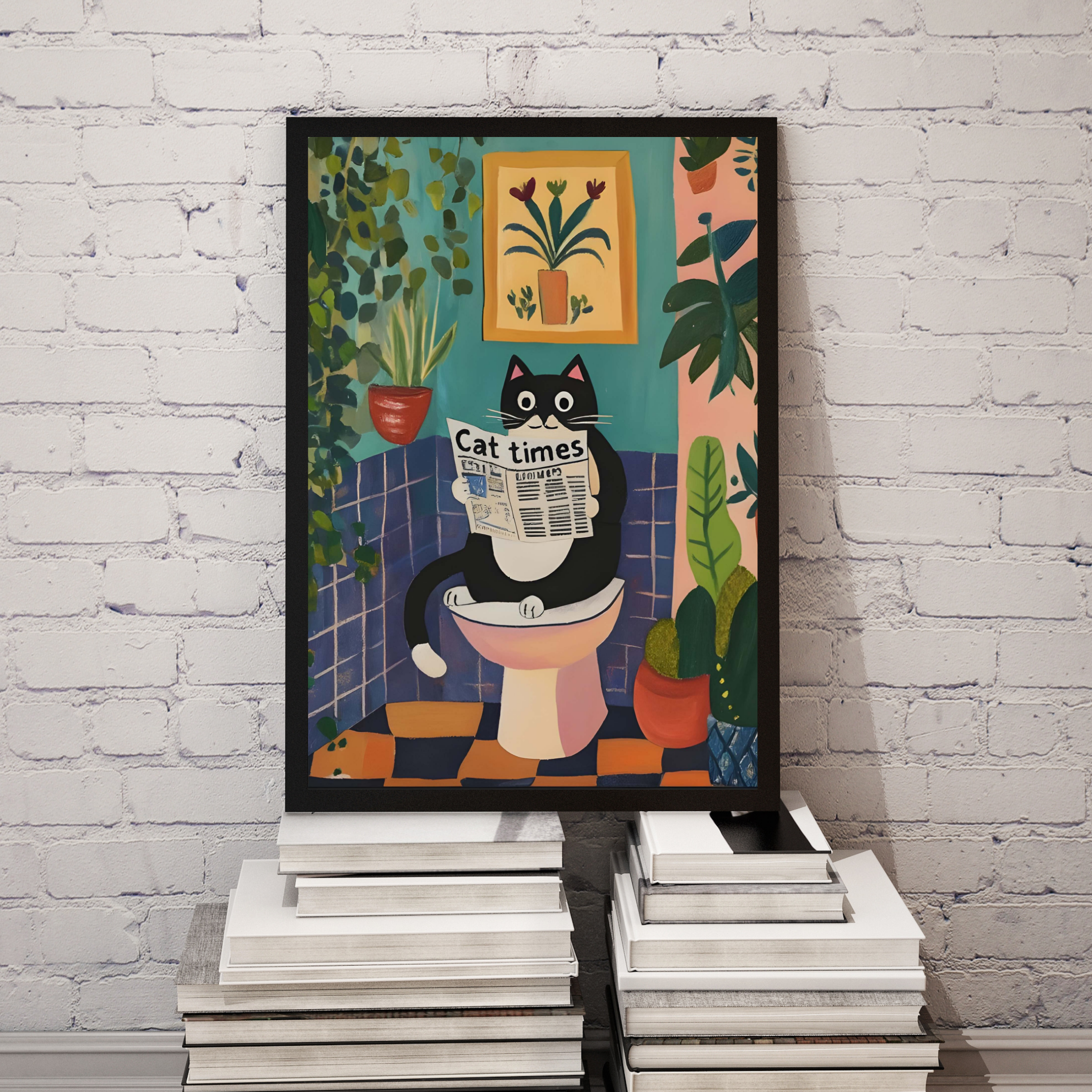 Cat Times Frame