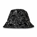 Black Doodles Pop Bucket Hat