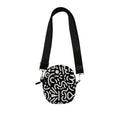 Black&White Doodles Mini Cross Bag