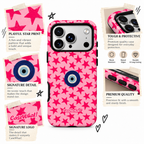 Pink Starry Evil Eye Premium Phone Case