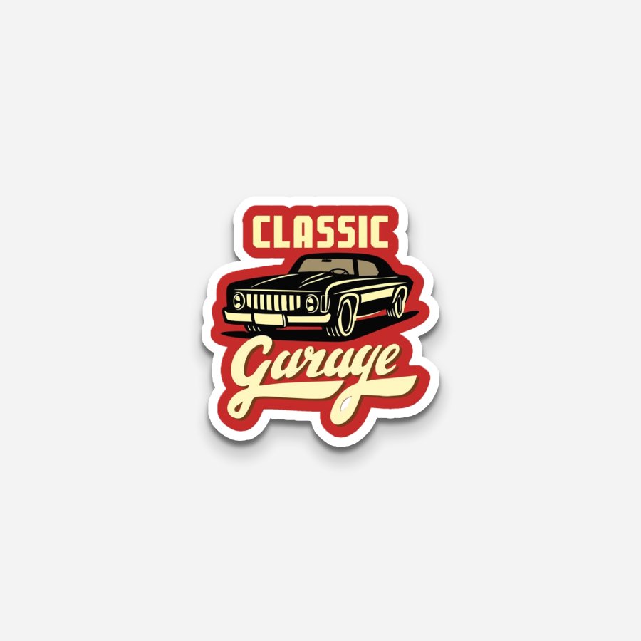 Classic Garage Sticker