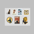 Iconic Egyptian Stickers A5 Paper Bundle