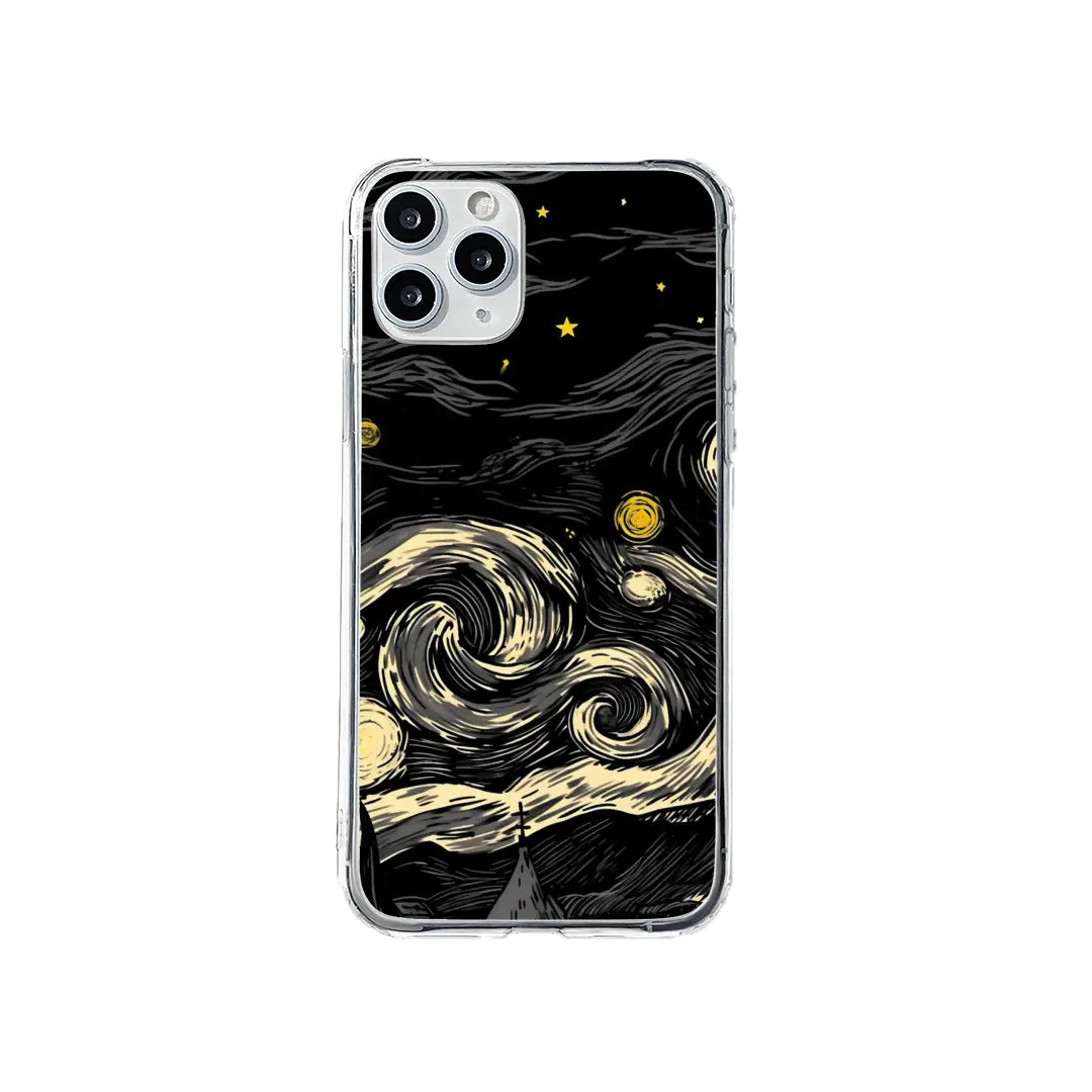 Midnight Swirls Mobile Case