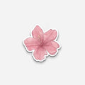 Pink Flower Sticker