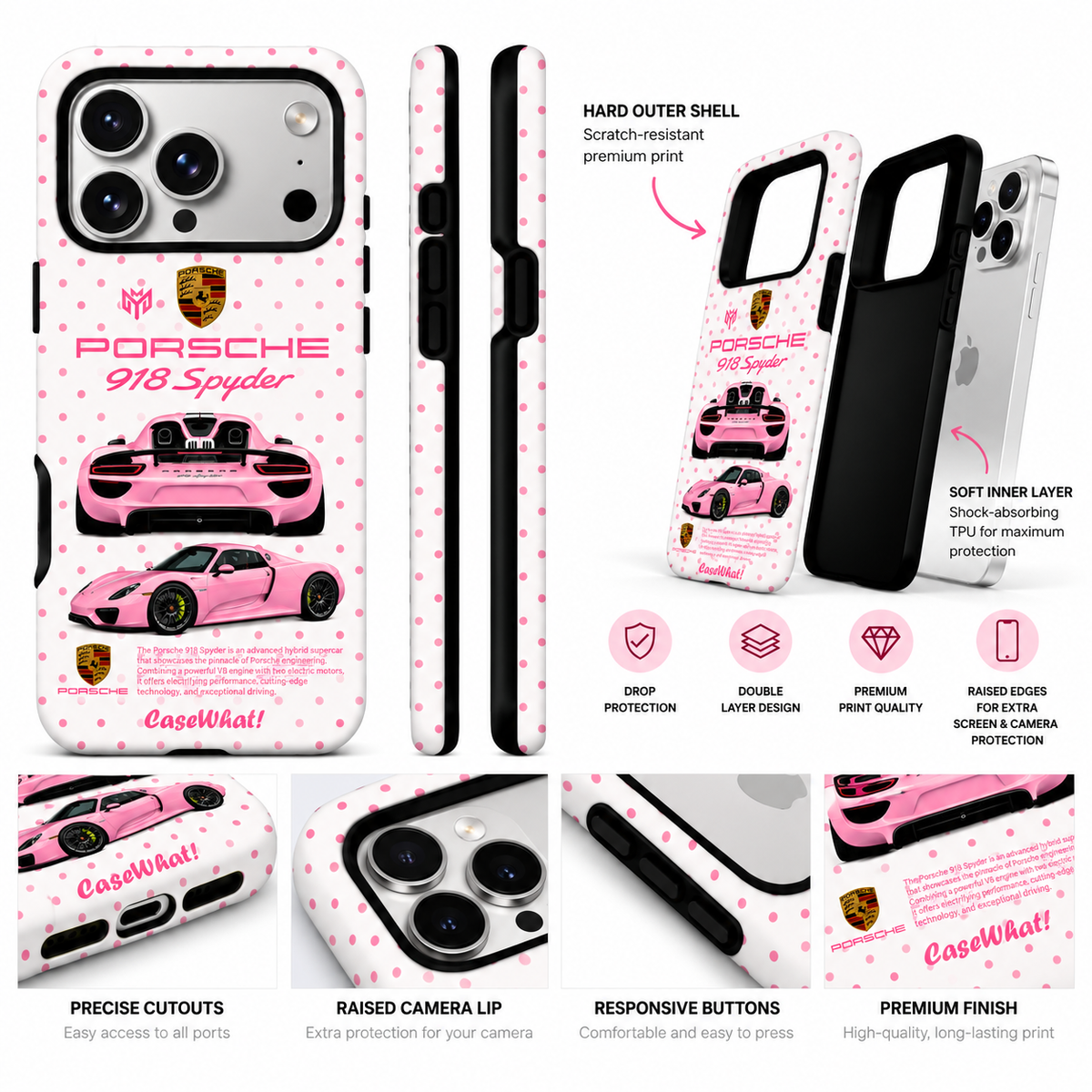 Barbie Porsche Premium Phone Case