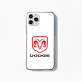 Dodge White Car Mobile Case