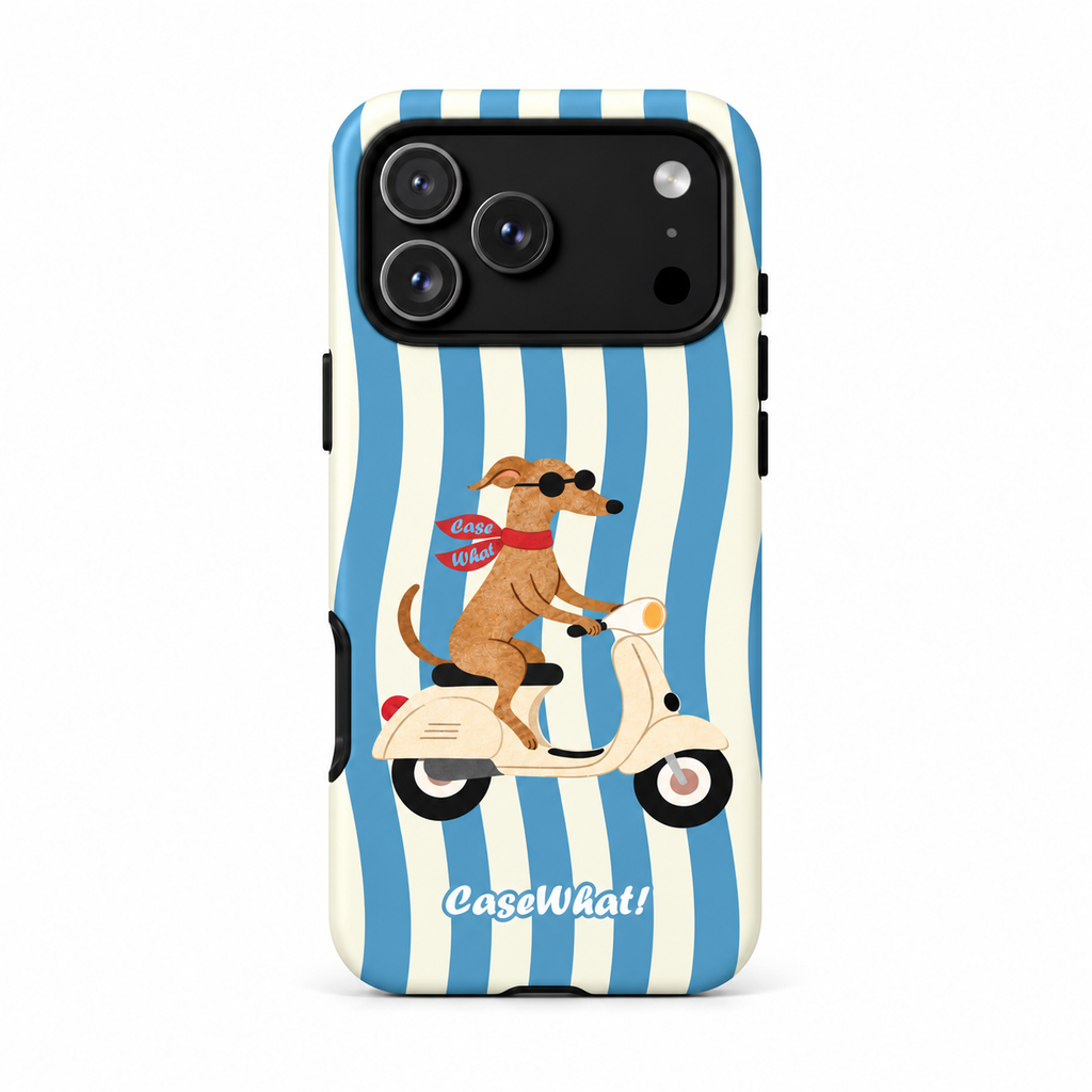 Scooter Pup Premium Phone Case
