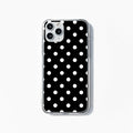 Black & White Polka Dots Mobile Case