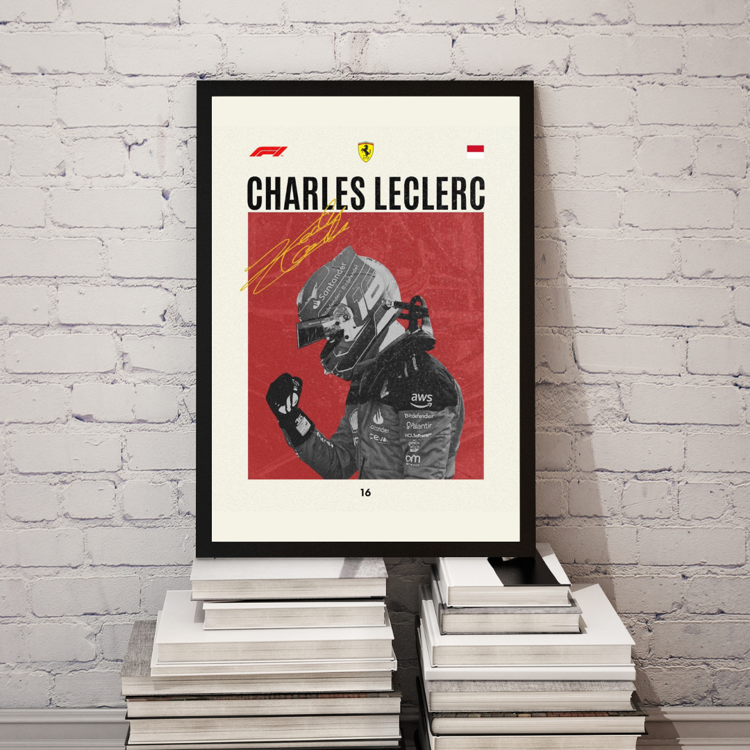 Charles Leclerc Legendary Frame