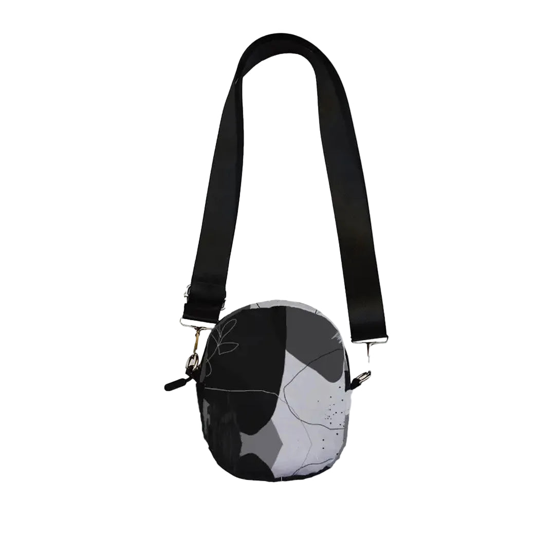 Abstract Edge Mini Cross Bag