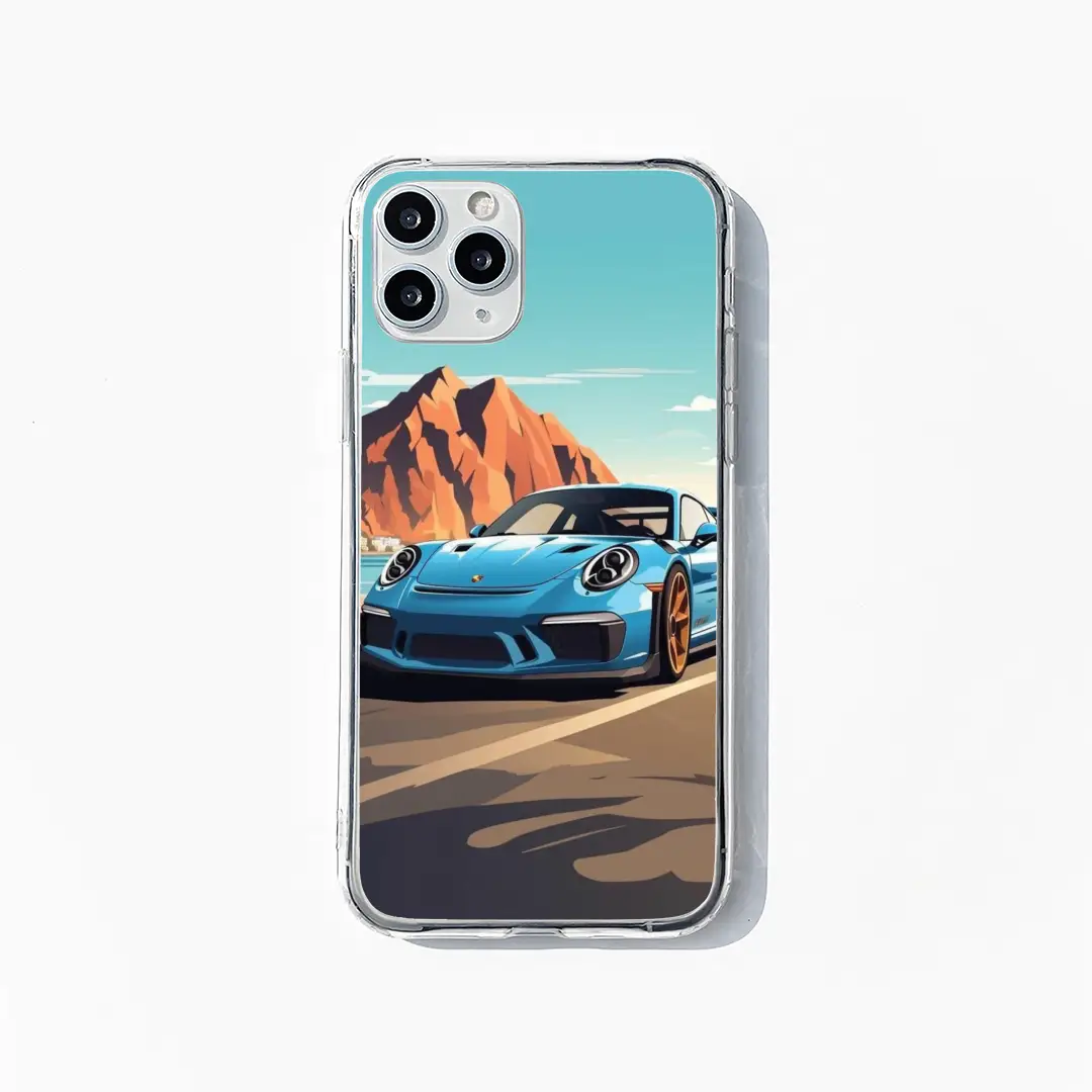 Porsche & Mountain Mobile Case