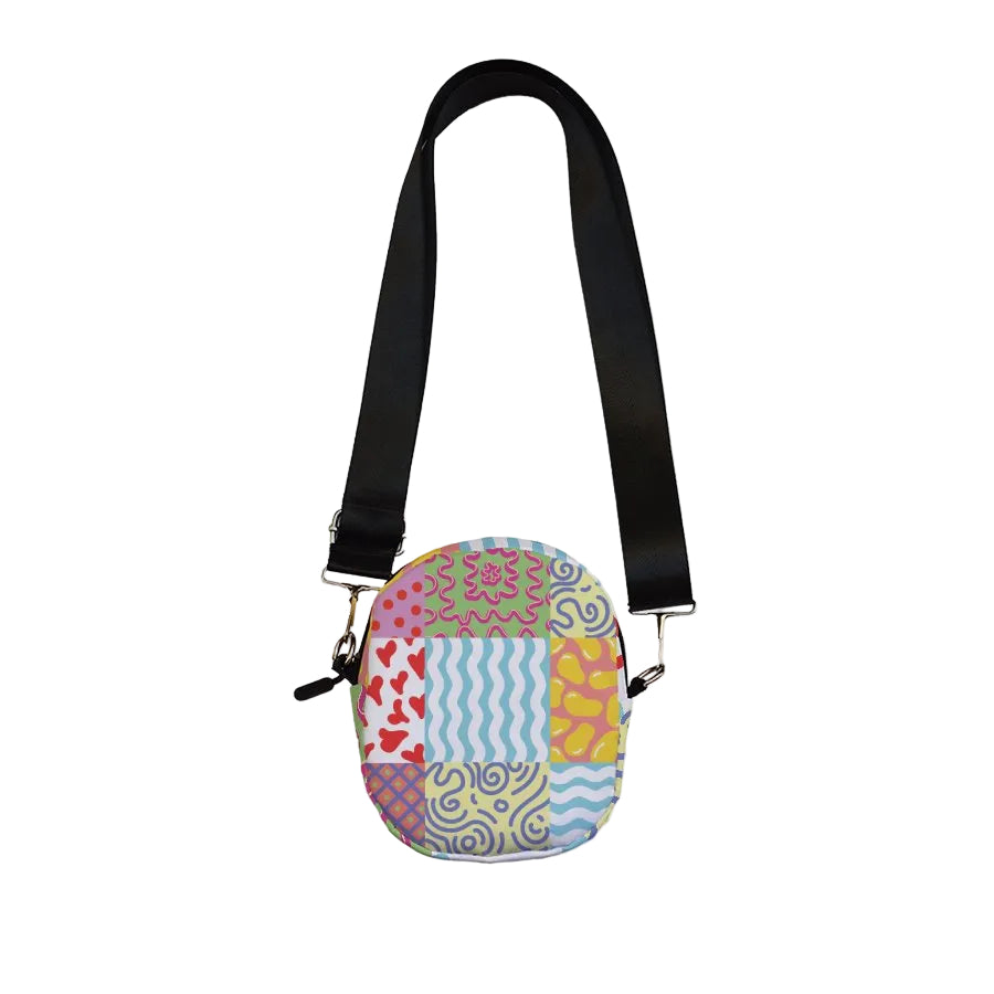 Canvas Of Colors Mini Cross Bag
