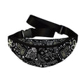 Black Doodle Pop Fanny Pack