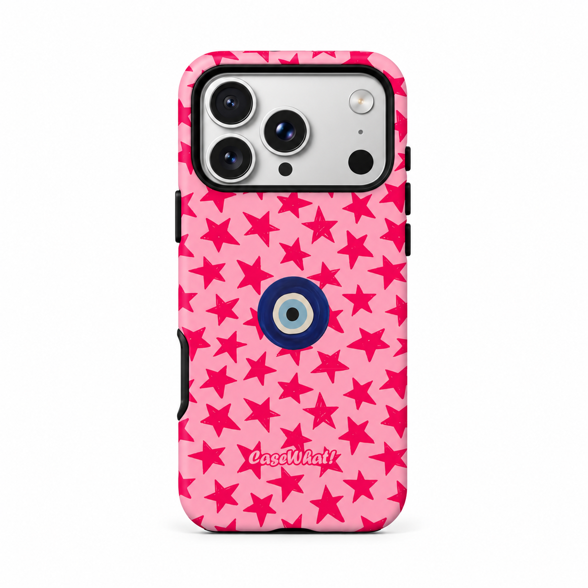 Pink Starry Evil Eye Premium Phone Case