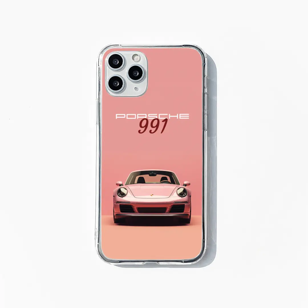 Porsche 991 Pink Mobile Case
