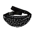 Black Mosaic Fanny Pack