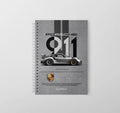 Porsche 911 Grey Notebook