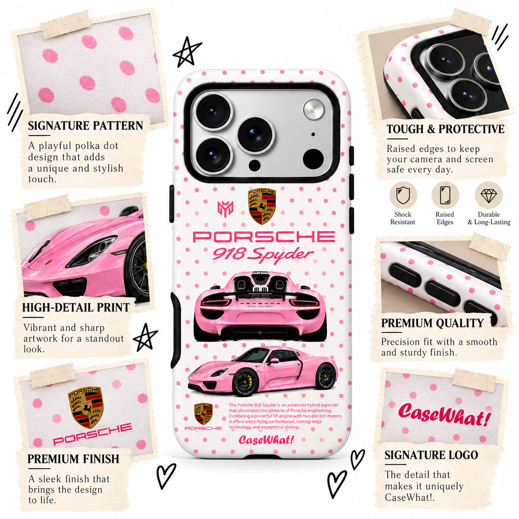 Barbie Porsche Premium Phone Case