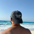 Fear Of Being Average Black Washed Cap