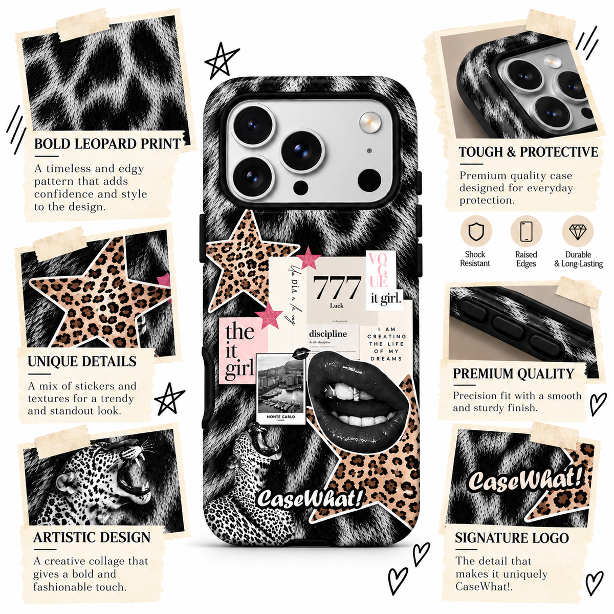 It Girl Energy Premium Phone Case
