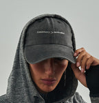 Consistency > Motivation Dark Grey Washed Cap