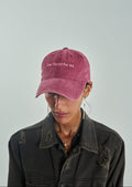 The Favorite Ex Burgundy Washed Cap