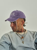 Run Hard Purple Washed Cap