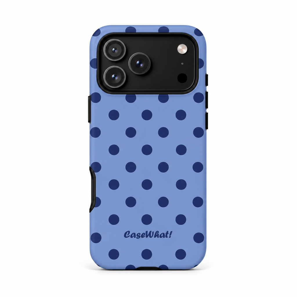 Bluberry Polka Dots Premium Phone Case