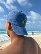 Sunmark Blue Washed Cap
