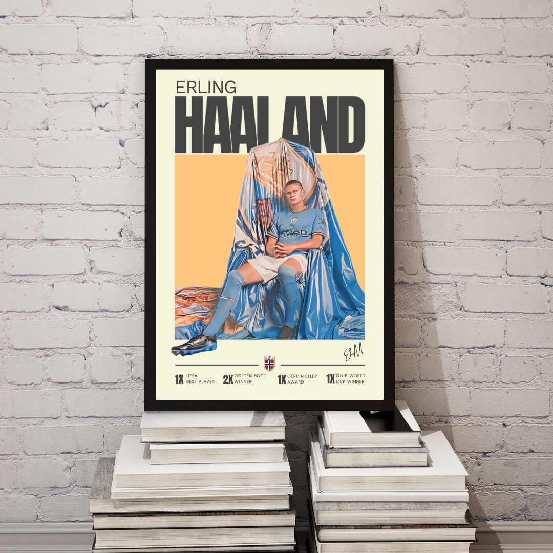Haaland Player Card Frame