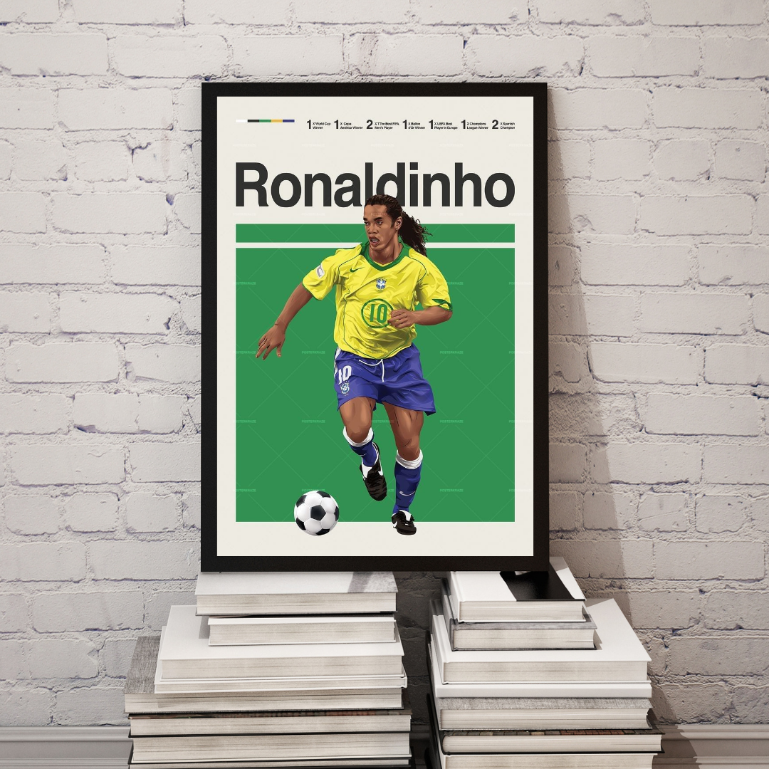 Ronaldinho Player Card Frame