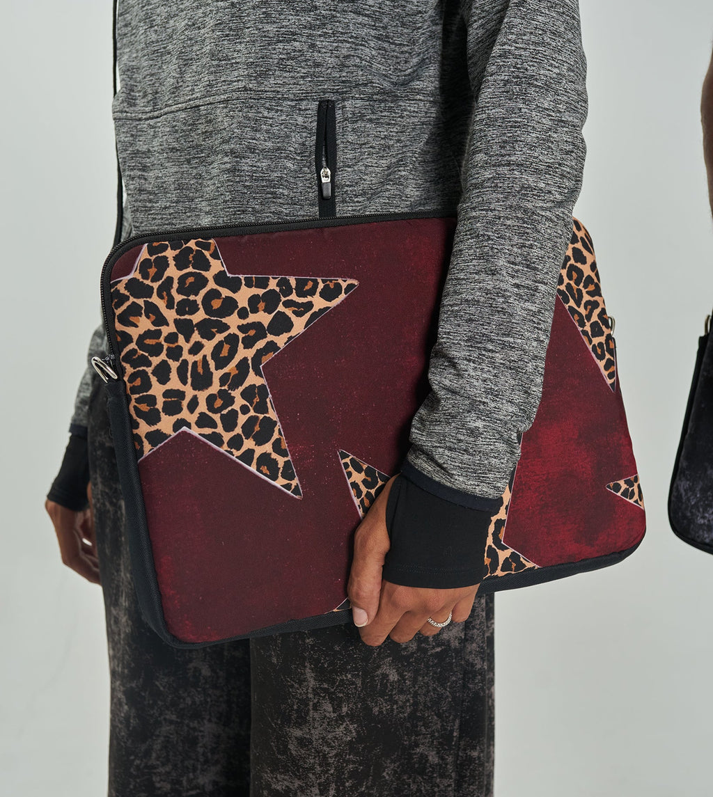 Leopard Luxe Laptop Sleeve