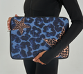 Midnight Leopard Laptop Sleeve