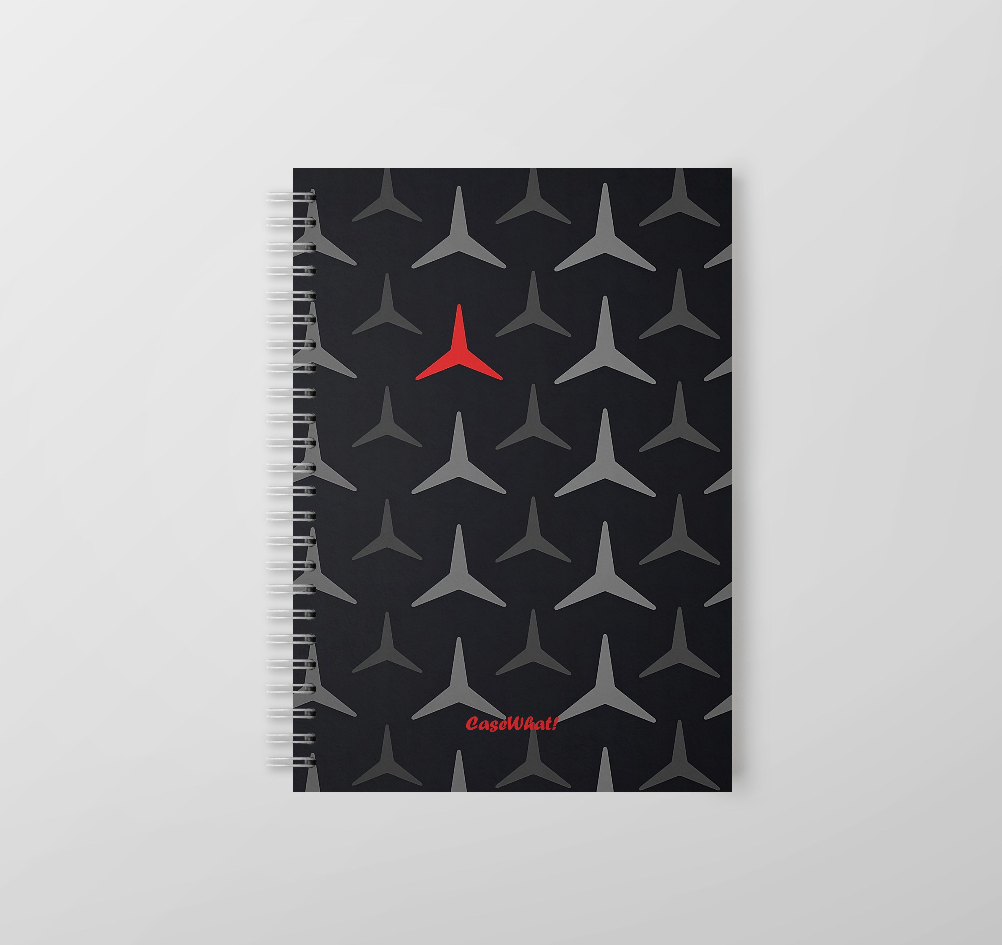 Mercedes Stars Notebook