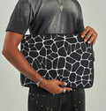 Black Mosaic Laptop Sleeve