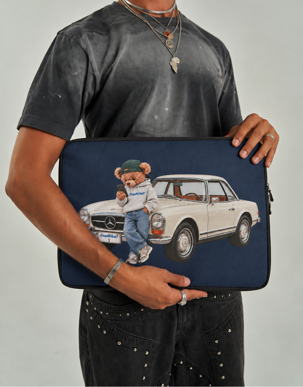 Teddy’s Road Trip Laptop Sleeve