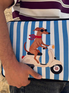 Scooter Pup Laptop Sleeve
