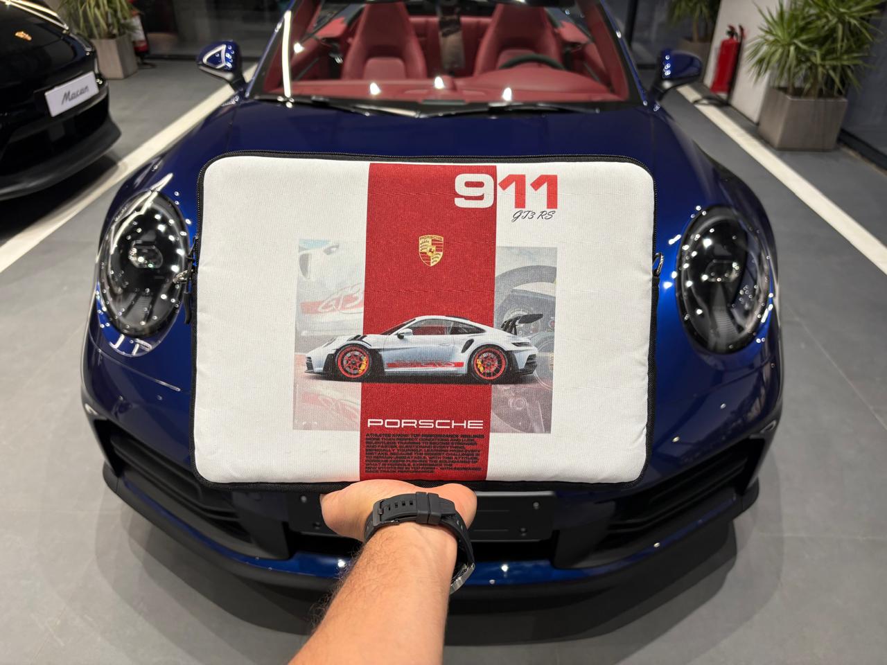 Porsche 2 faces Laptop Sleeve
