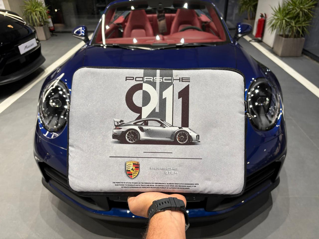 Porsche 2 faces Laptop Sleeve
