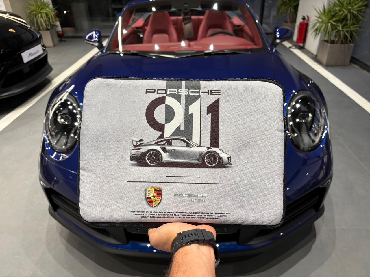 Porsche 2 faces Laptop Sleeve