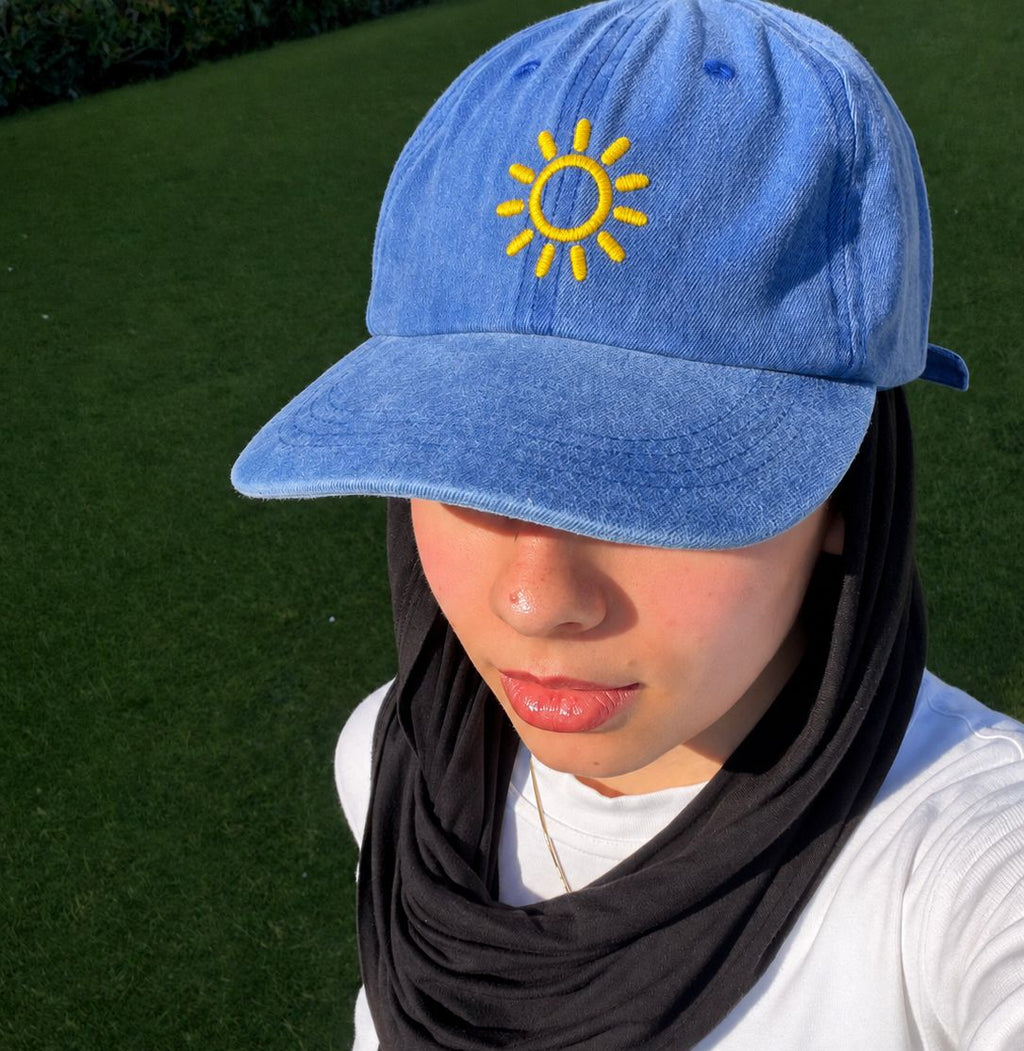 Sunmark Blue Washed Cap