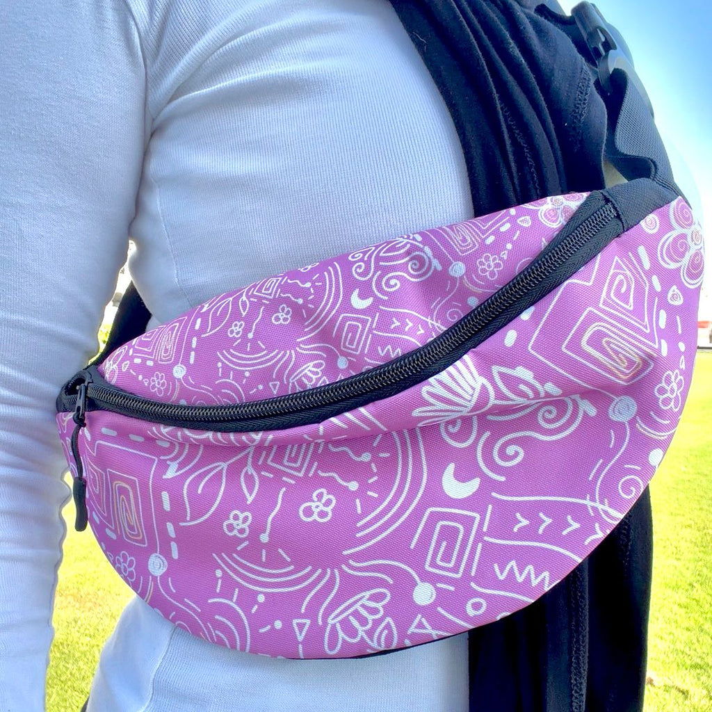 Pink Doodle Pop Fanny Pack