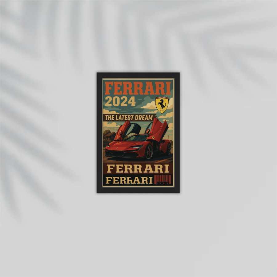 Ferrari Vintage Frame