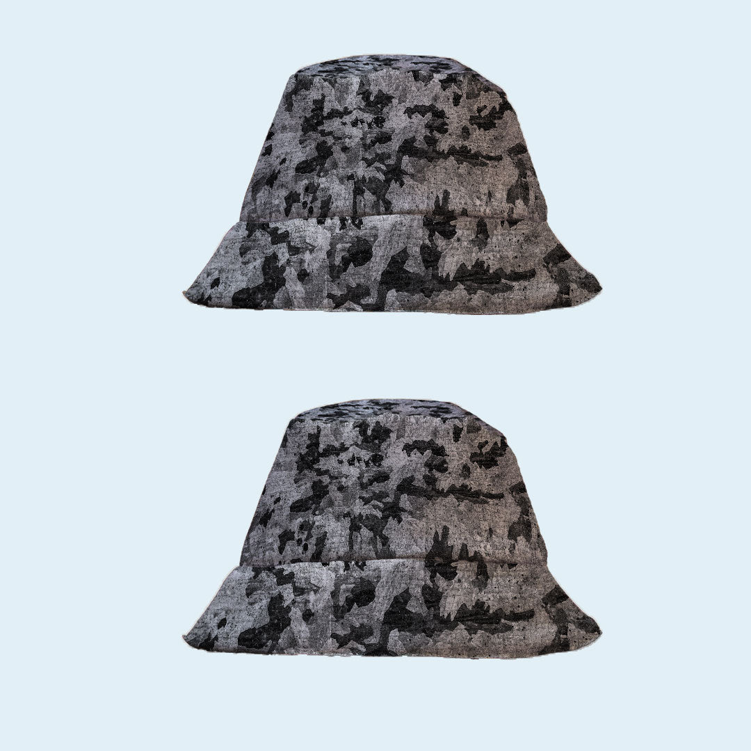 Deep Grey Bucket Hat