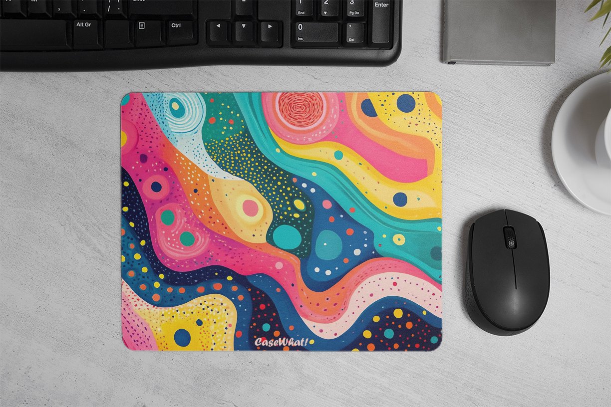 Colorful Abstract Mouse Pad