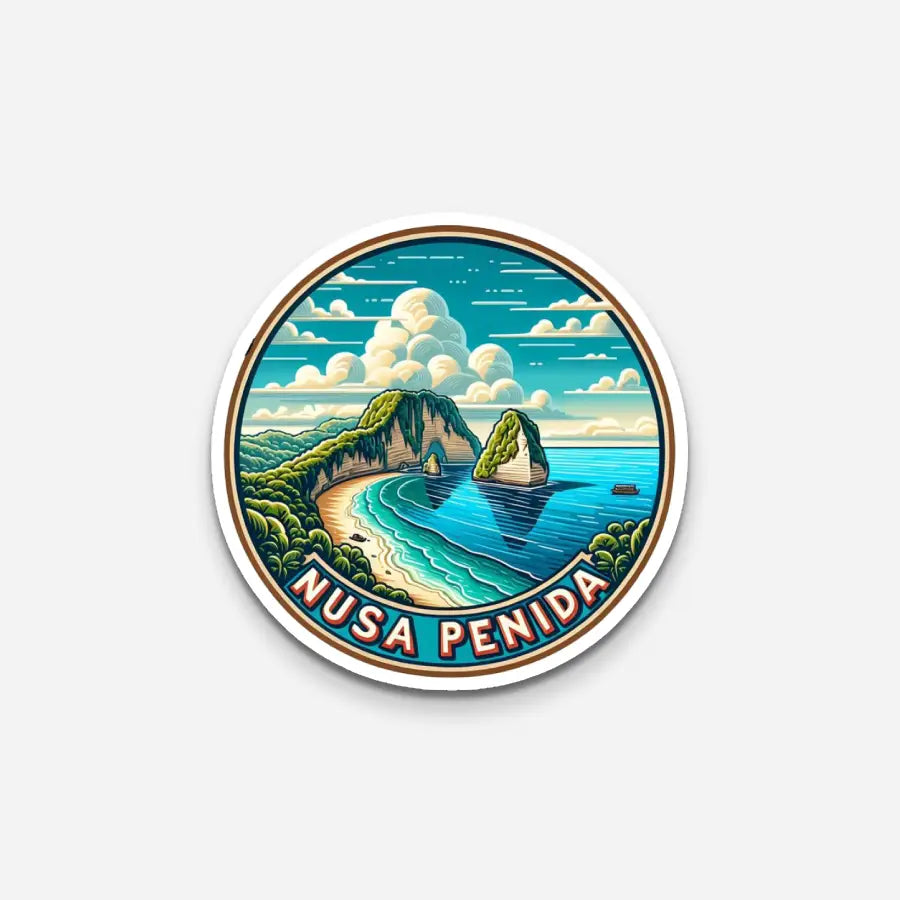 Summer Bali 2 Sticker