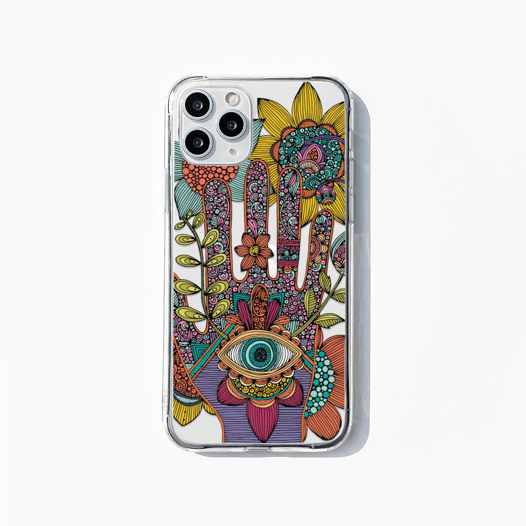 Evil Eye by Valentina Harper Mobile Case