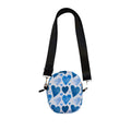 Blue Heart Mini Cross Bag
