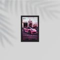 Pink Porsche Frame